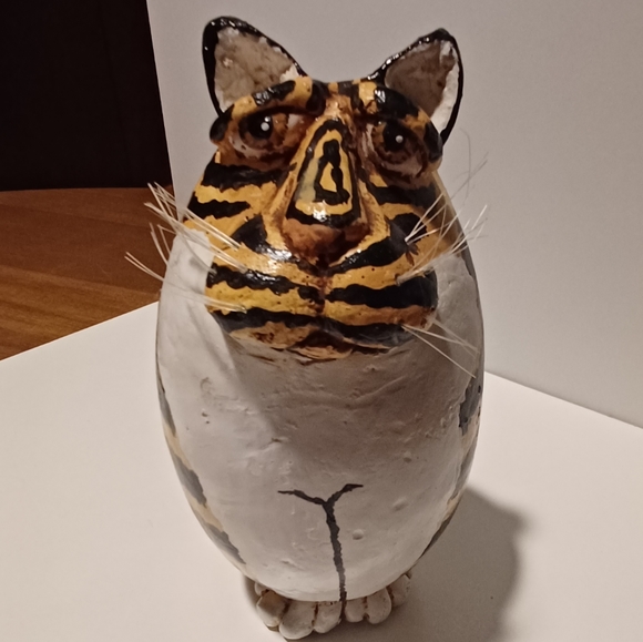 EUC Vintage 1997 Set of 4 Fat Cat Figurines by Enesco Vicki Thomas Collection - Picture 8 of 11